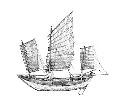 11 - giunca da pesca d'Amoy - Etienne Sigaut - Museo Storico Navale Venezia